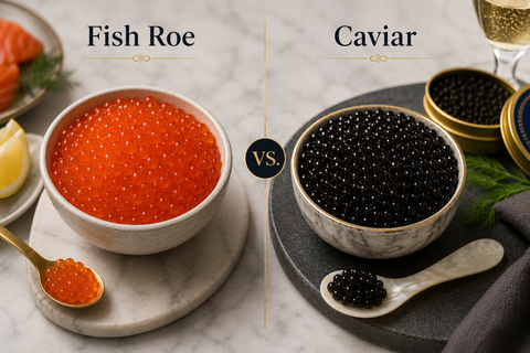 Caviar vs. Roe: What's the Difference Between Fish Roe and Caviar?