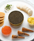 Kaluga Amur Caviar elegantly served 