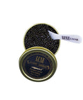 Close up of traditional Siberian Sturgeon Caviar pearls